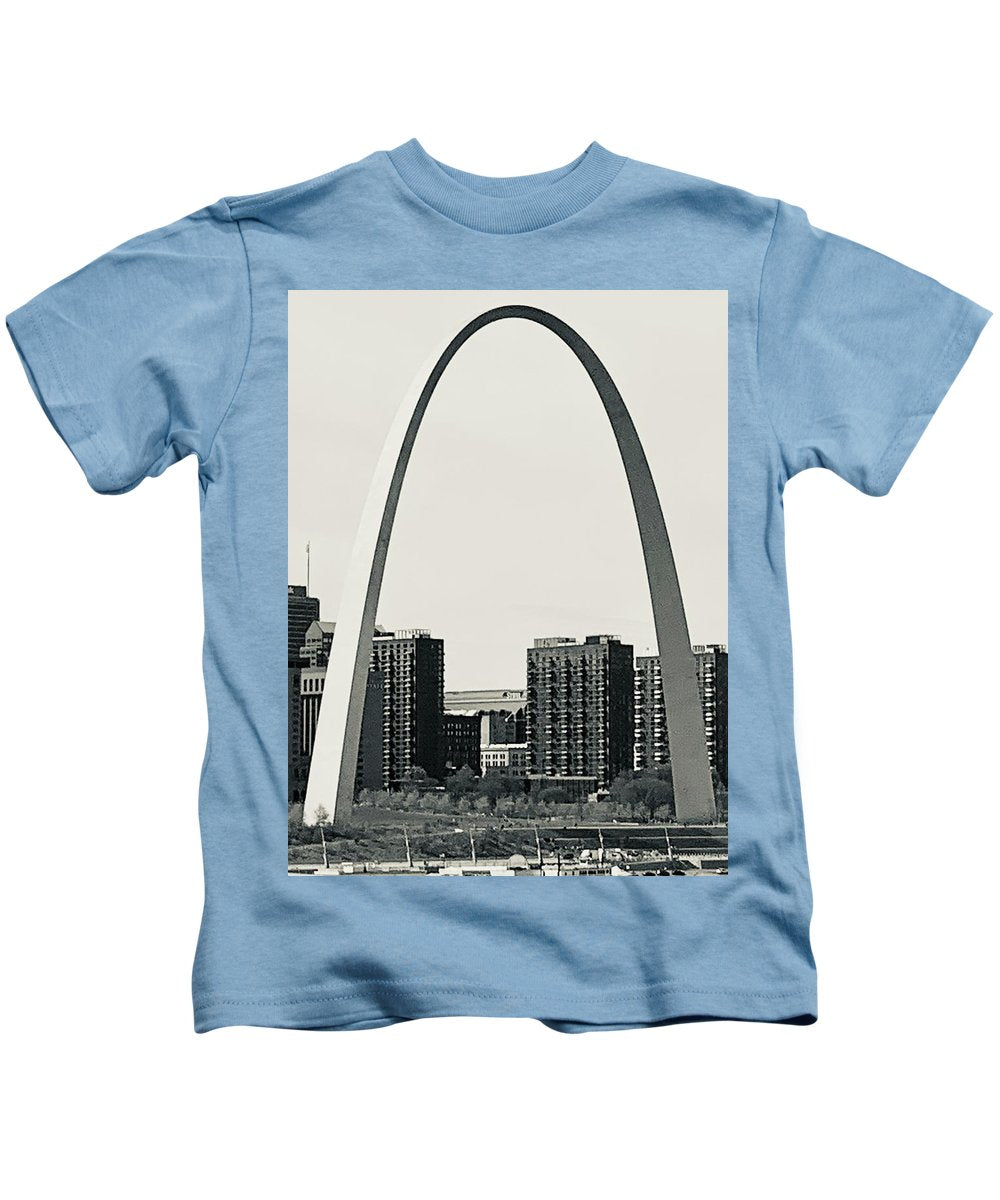 Driveby Shot of the Arch - Kids T-Shirt