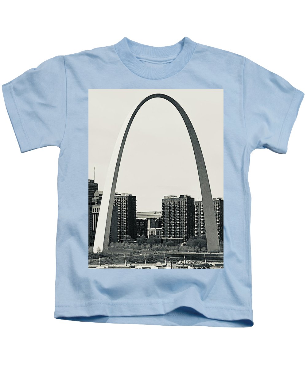 Driveby Shot of the Arch - Kids T-Shirt