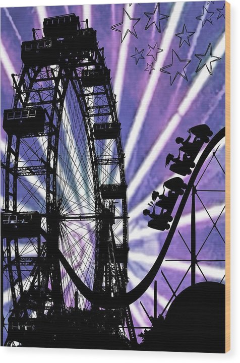 Fair Time - Wood Print