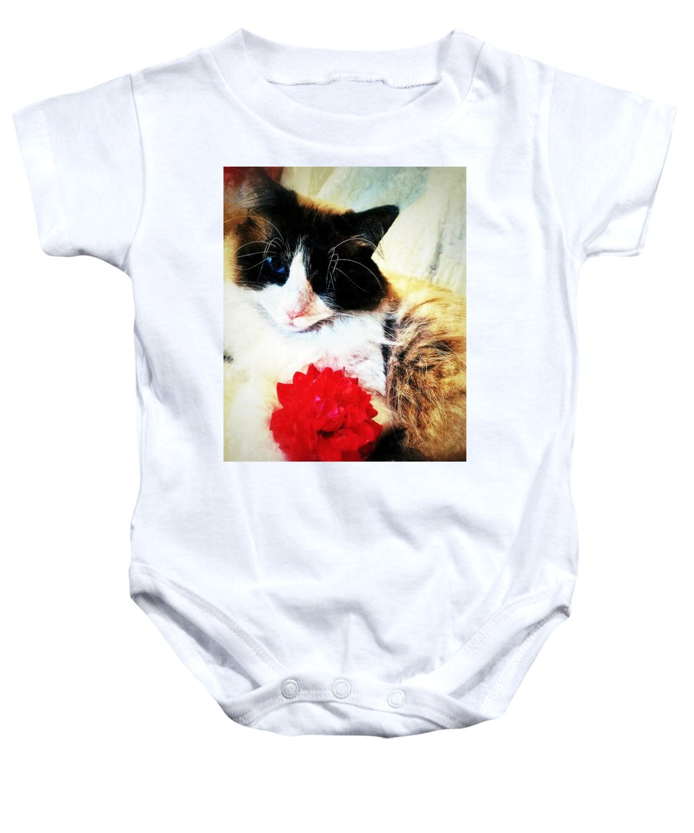 Fiona's Flower - Baby Onesie