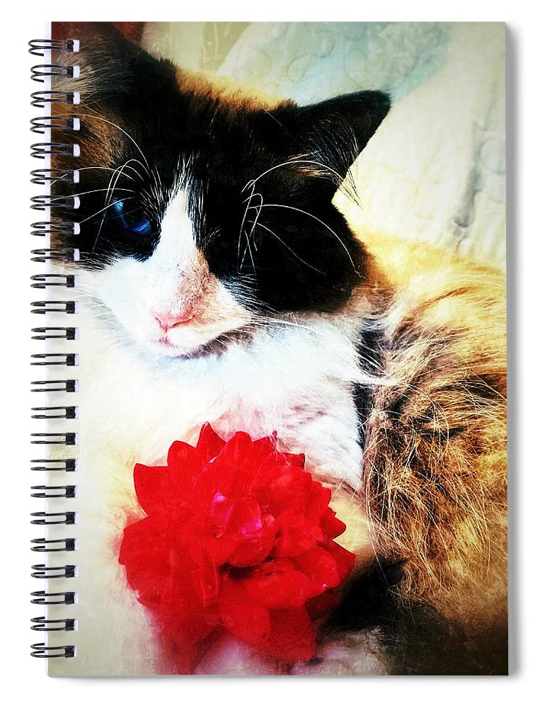 Fiona's Flower - Spiral Notebook