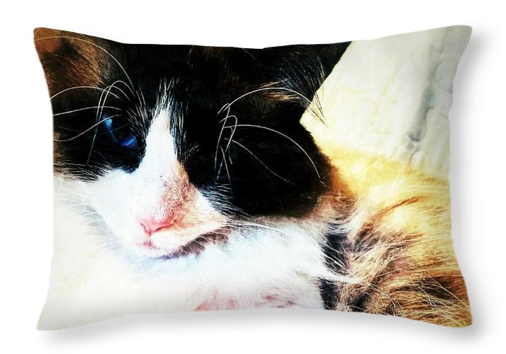 Fiona's Flower - Throw Pillow