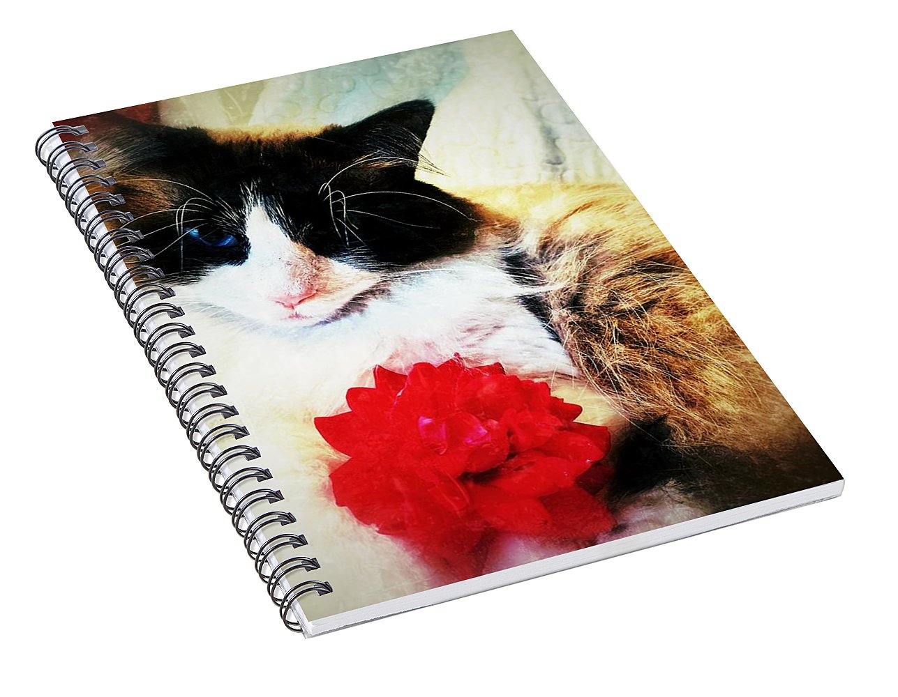 Fiona's Flower - Spiral Notebook