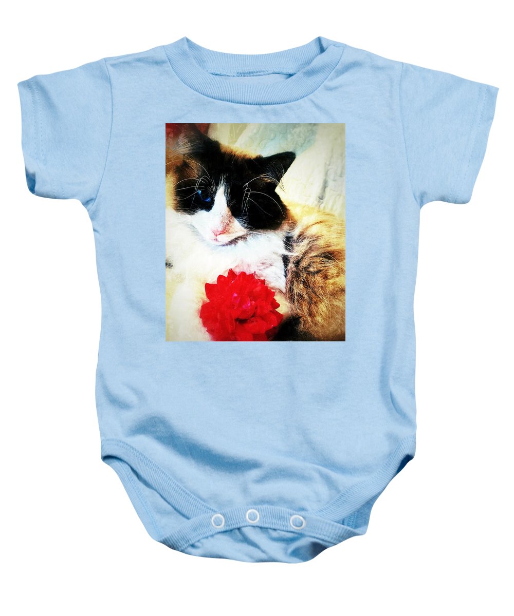 Fiona's Flower - Baby Onesie