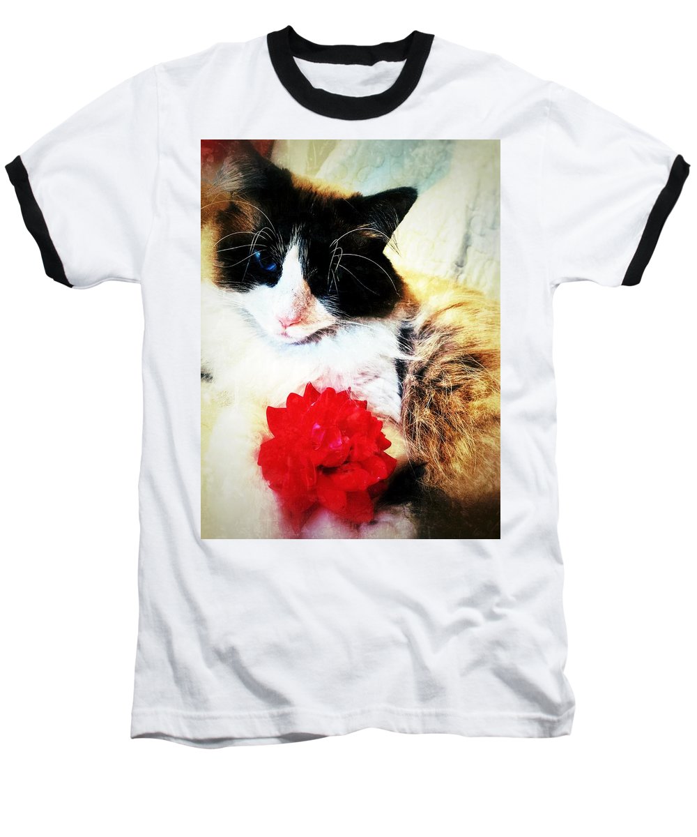 Fiona's Flower - Baseball T-Shirt