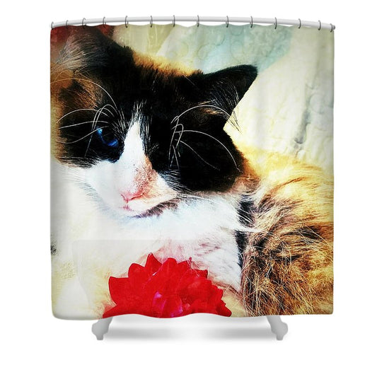 Fiona's Flower - Shower Curtain