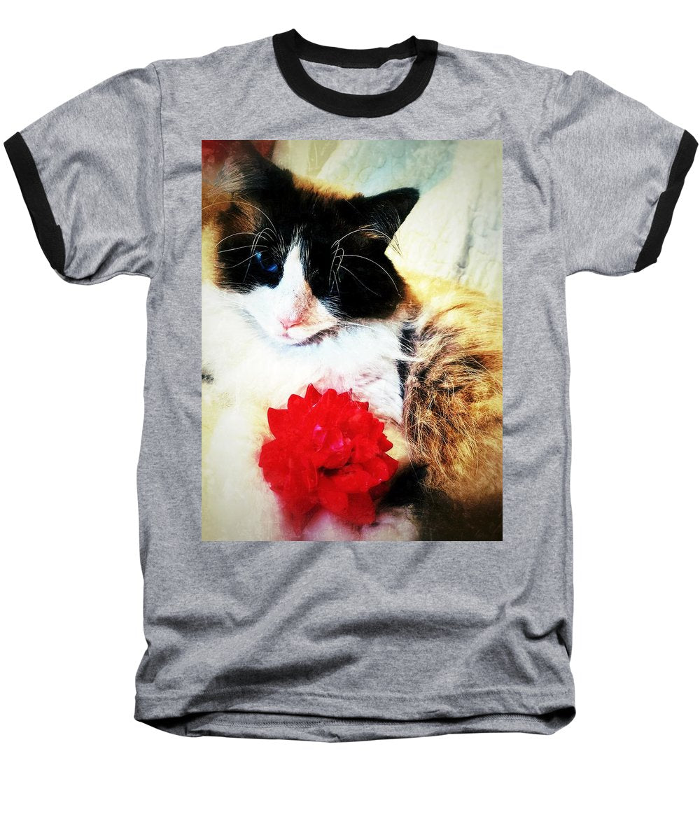 Fiona's Flower - Baseball T-Shirt