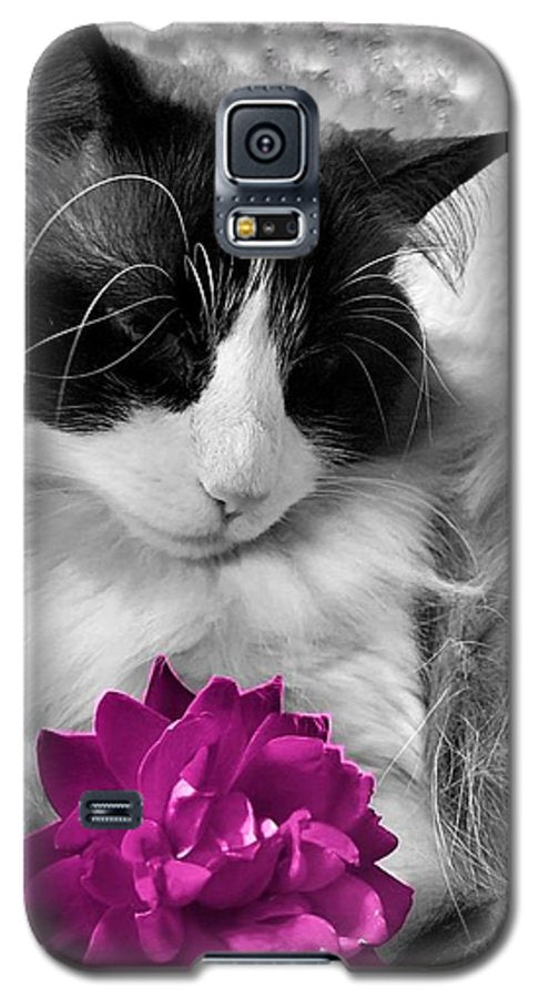 Fiona's Fuschia Flower - Phone Case