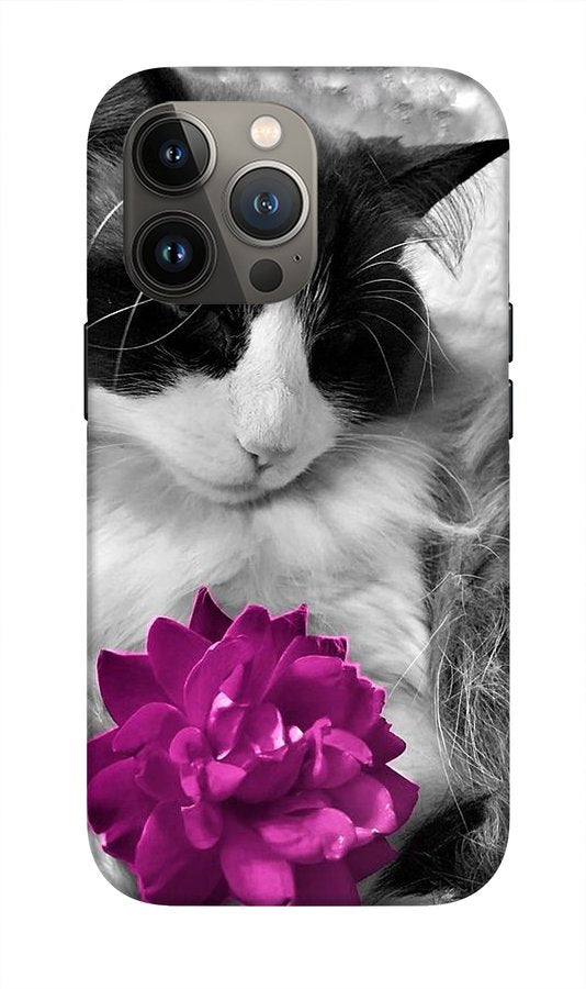 Fiona's Fuschia Flower - Phone Case