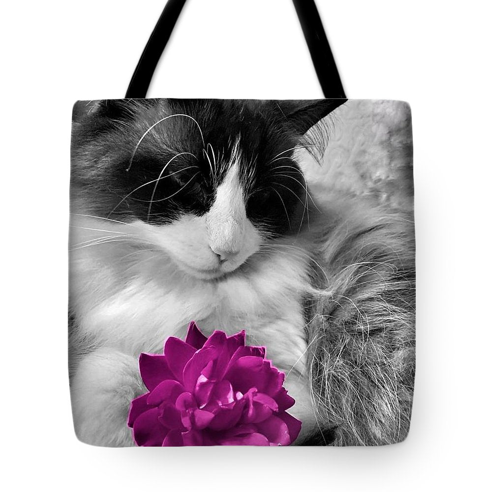 Fiona's Fuschia Flower - Tote Bag