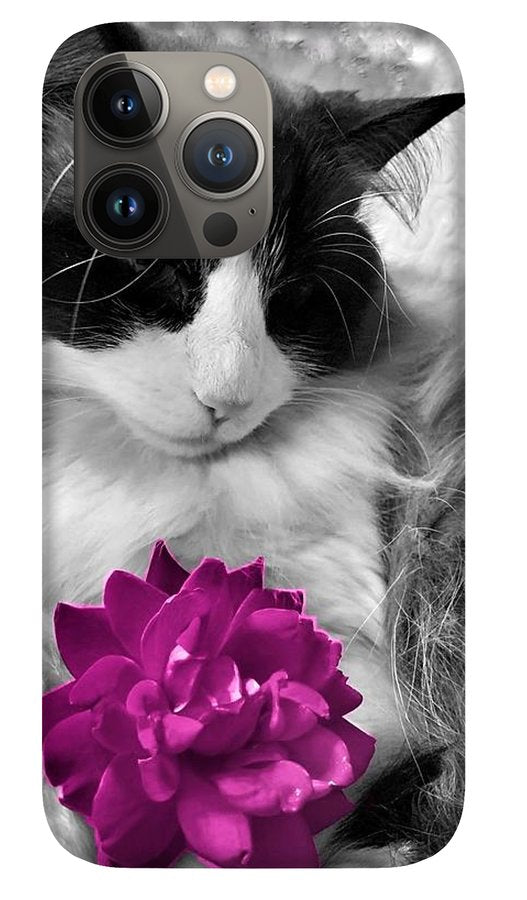 Fiona's Fuschia Flower - Phone Case