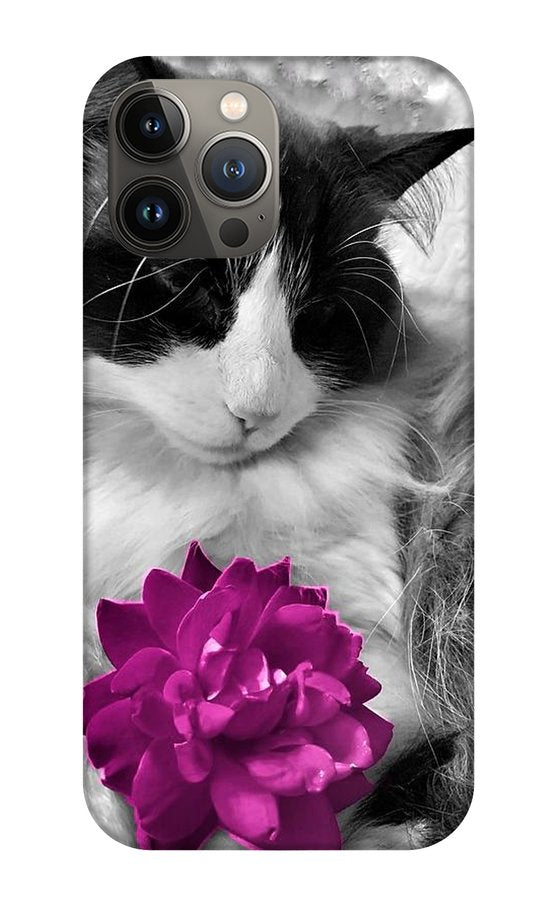 Fiona's Fuschia Flower - Phone Case