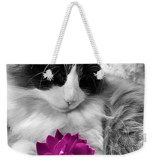 Fiona's Fuschia Flower - Weekender Tote Bag