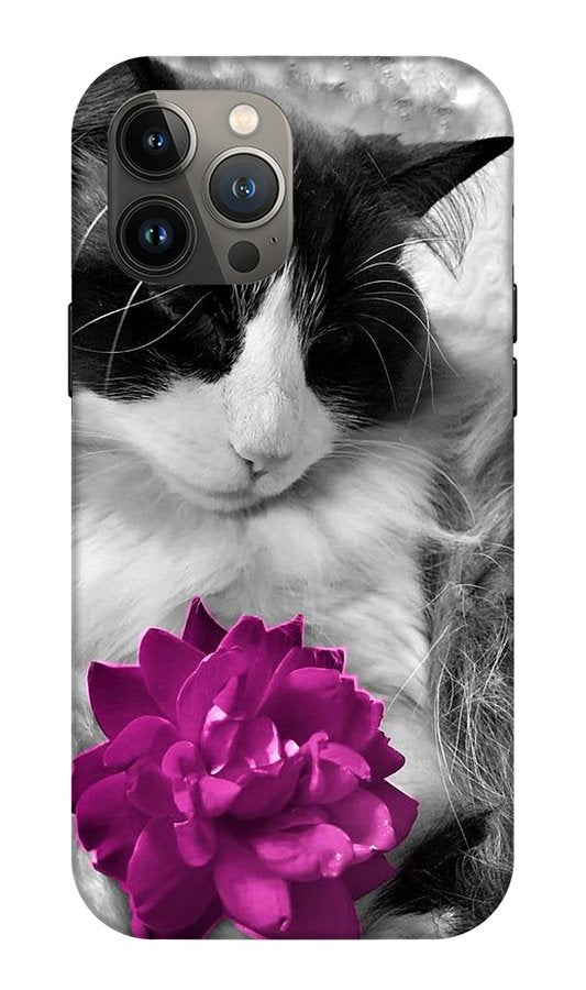 Fiona's Fuschia Flower - Phone Case