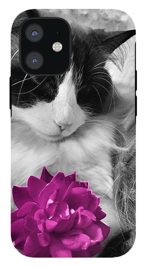 Fiona's Fuschia Flower - Phone Case