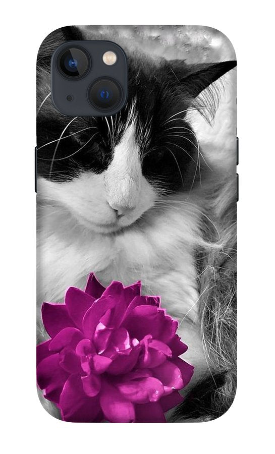 Fiona's Fuschia Flower - Phone Case