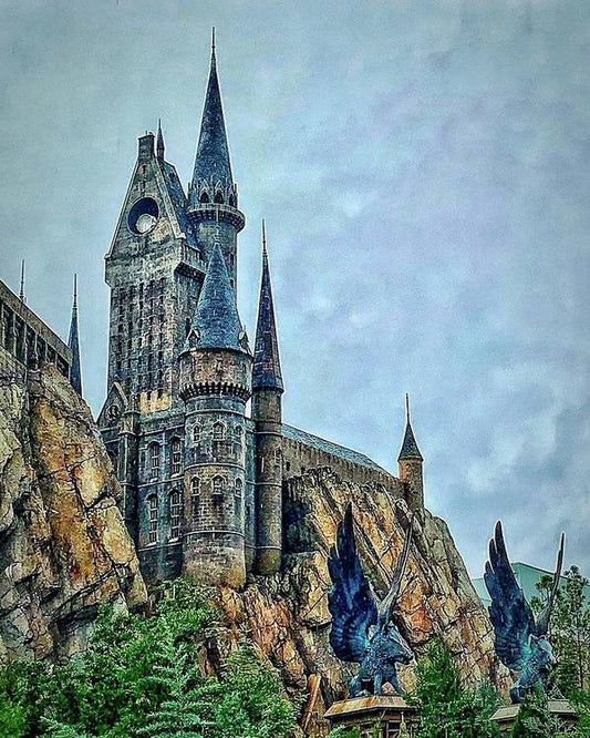 Hogwart's Castle - Art Print