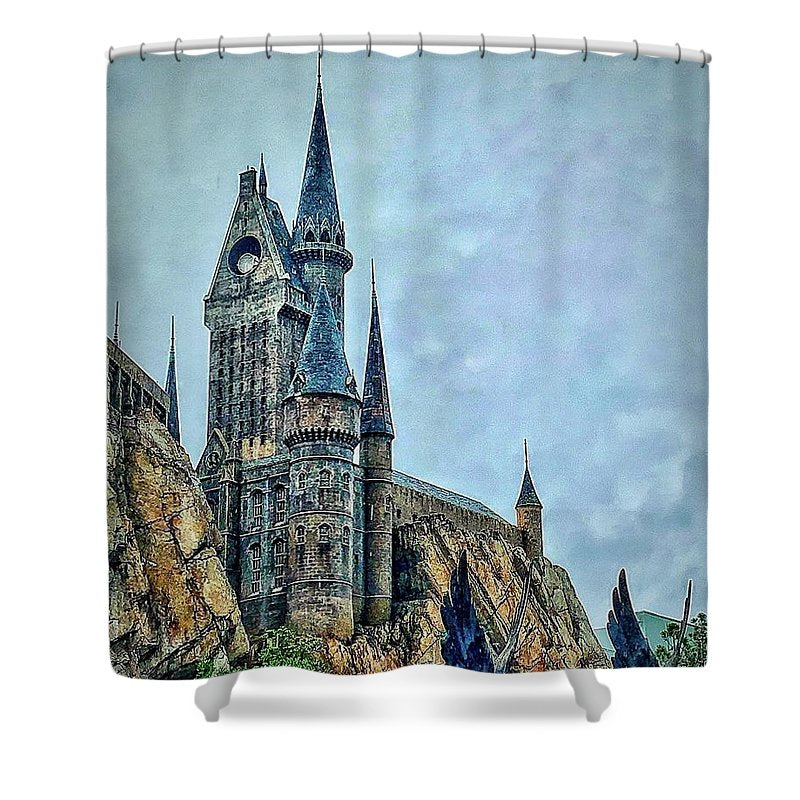 Hogwart's Castle - Shower Curtain