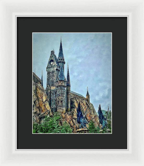 Hogwart's Castle - Framed Print