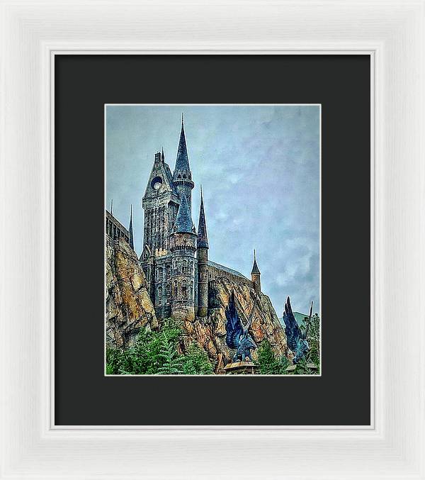 Hogwart's Castle - Framed Print