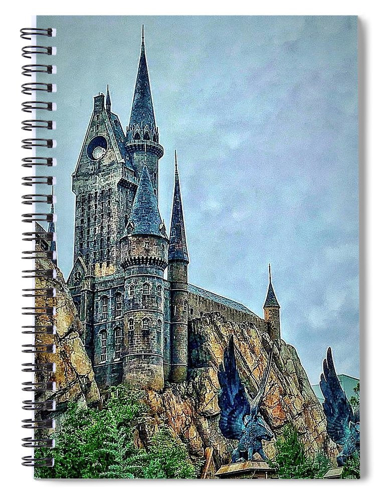 Hogwart's Castle - Spiral Notebook