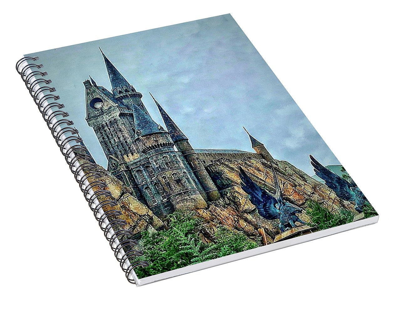 Hogwart's Castle - Spiral Notebook