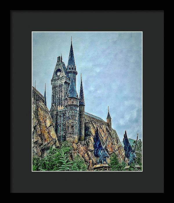 Hogwart's Castle - Framed Print