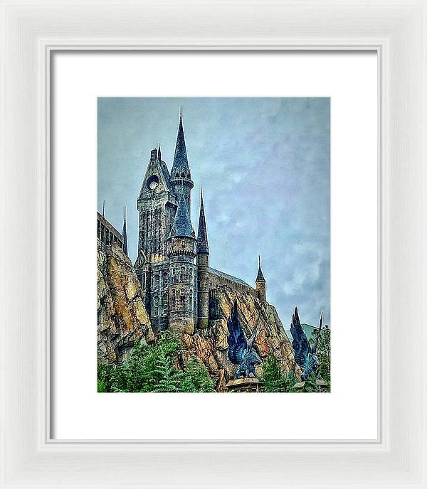 Hogwart's Castle - Framed Print