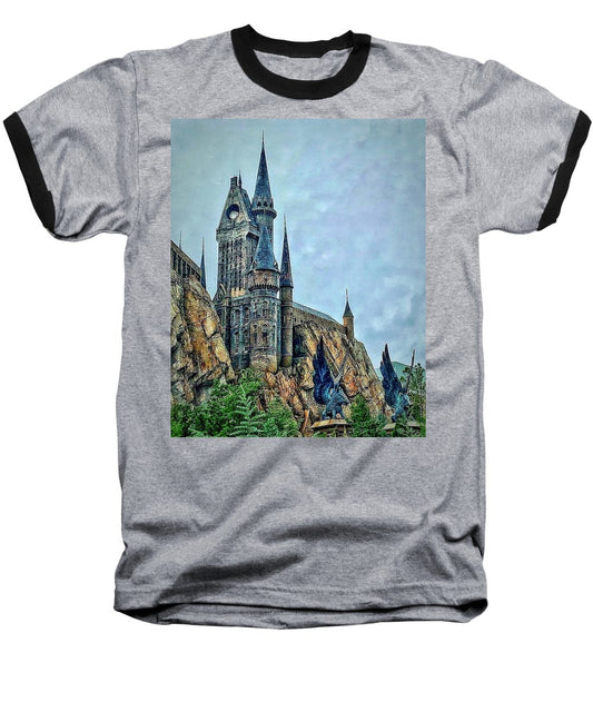 Hogwart's Castle - Baseball T-Shirt