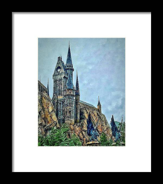 Hogwart's Castle - Framed Print