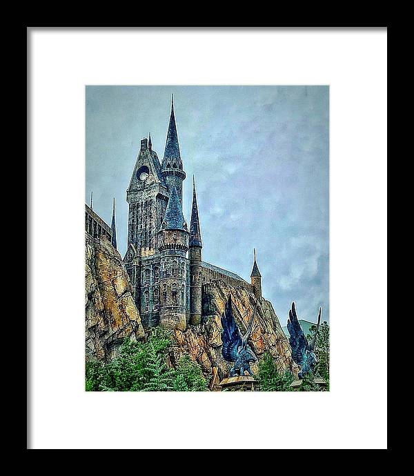 Hogwart's Castle - Framed Print