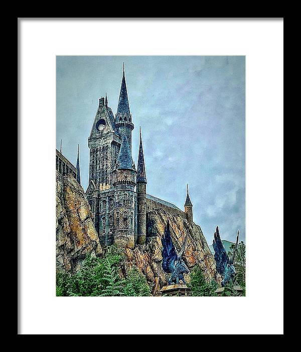 Hogwart's Castle - Framed Print