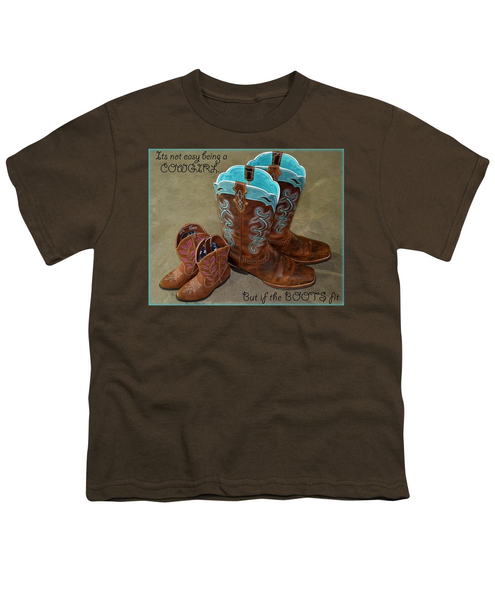 It's Not Easy Being s Cowgirl - Youth T-Shirt