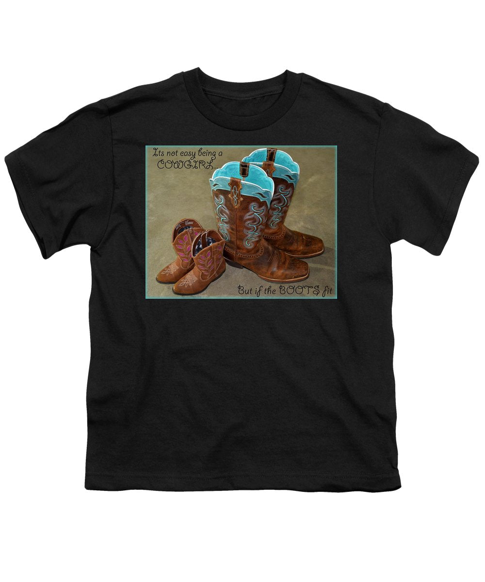 It's Not Easy Being s Cowgirl - Youth T-Shirt