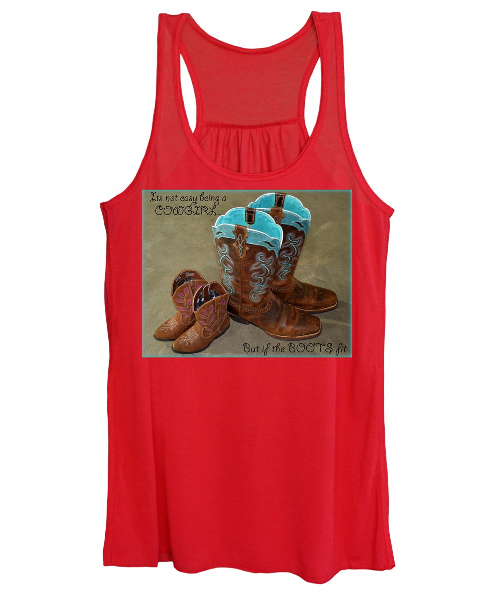 It's Not Easy Being s Cowgirl - Women's Tank Top