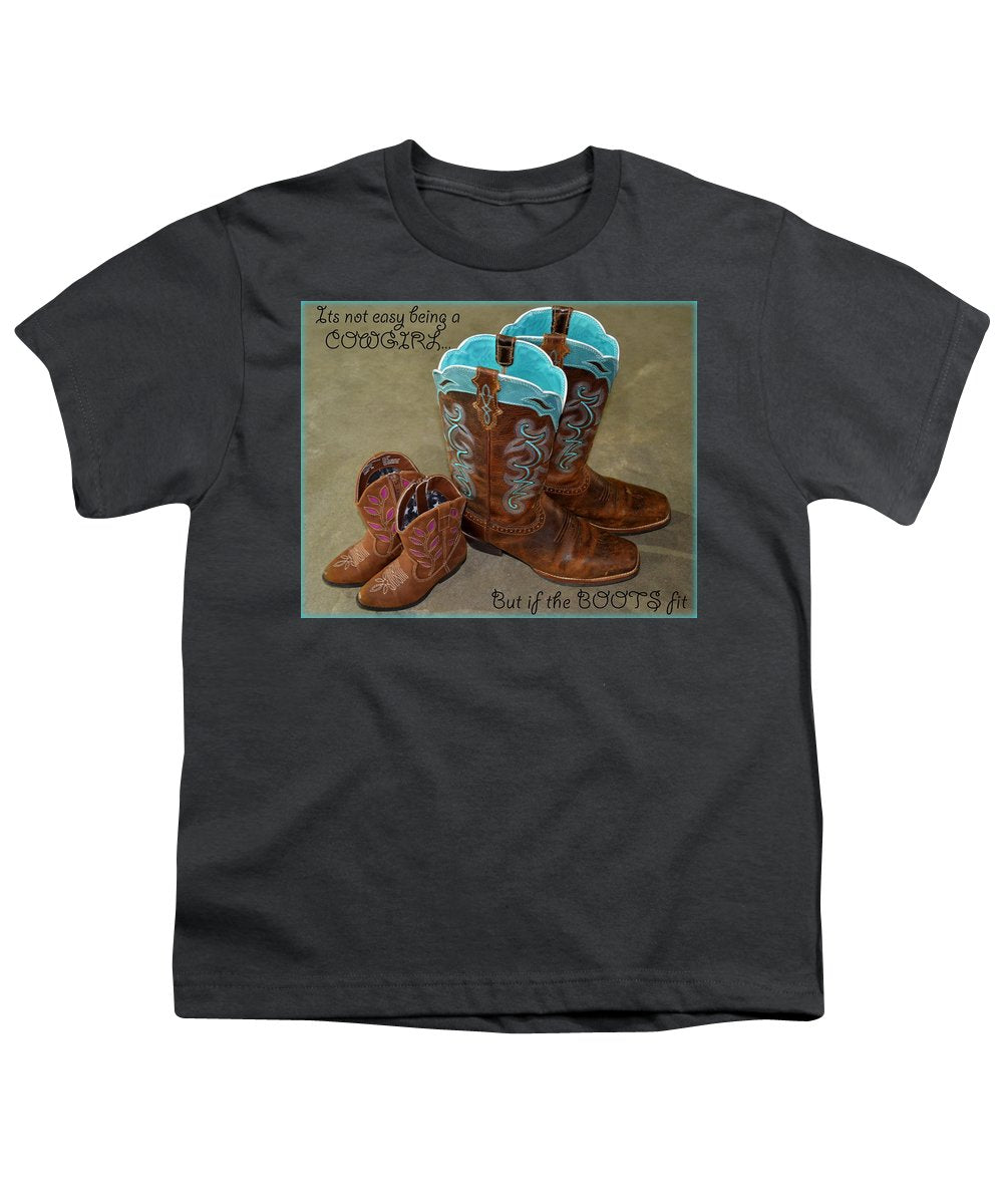 It's Not Easy Being s Cowgirl - Youth T-Shirt