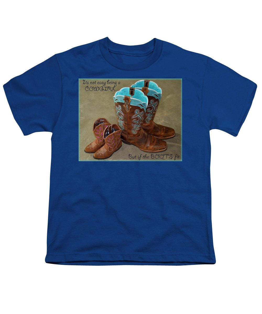 It's Not Easy Being s Cowgirl - Youth T-Shirt