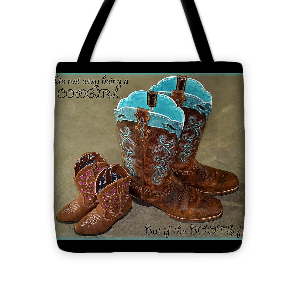 It's Not Easy Being s Cowgirl - Tote Bag