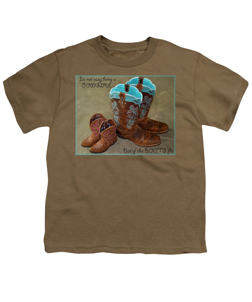 It's Not Easy Being s Cowgirl - Youth T-Shirt
