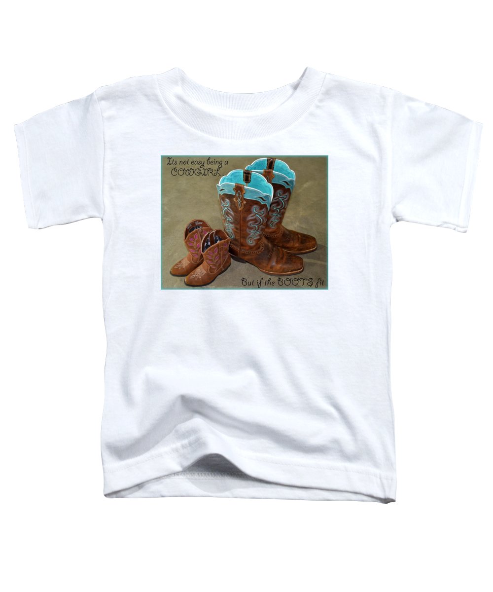 It's Not Easy Being s Cowgirl - Toddler T-Shirt