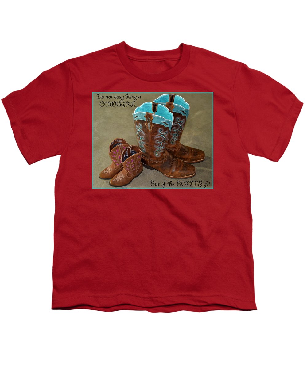 It's Not Easy Being s Cowgirl - Youth T-Shirt