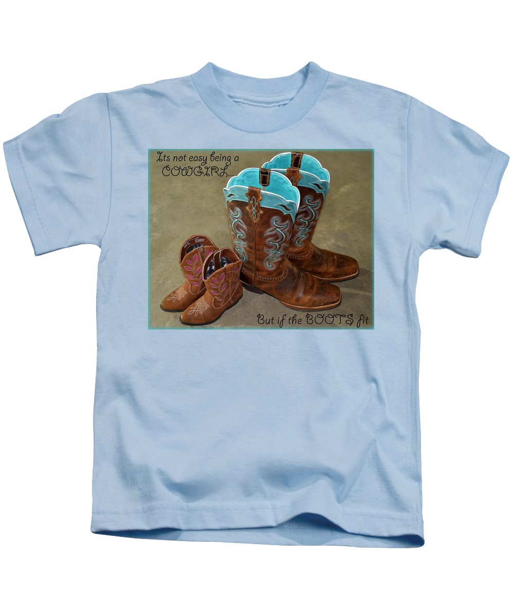 It's Not Easy Being s Cowgirl - Kids T-Shirt