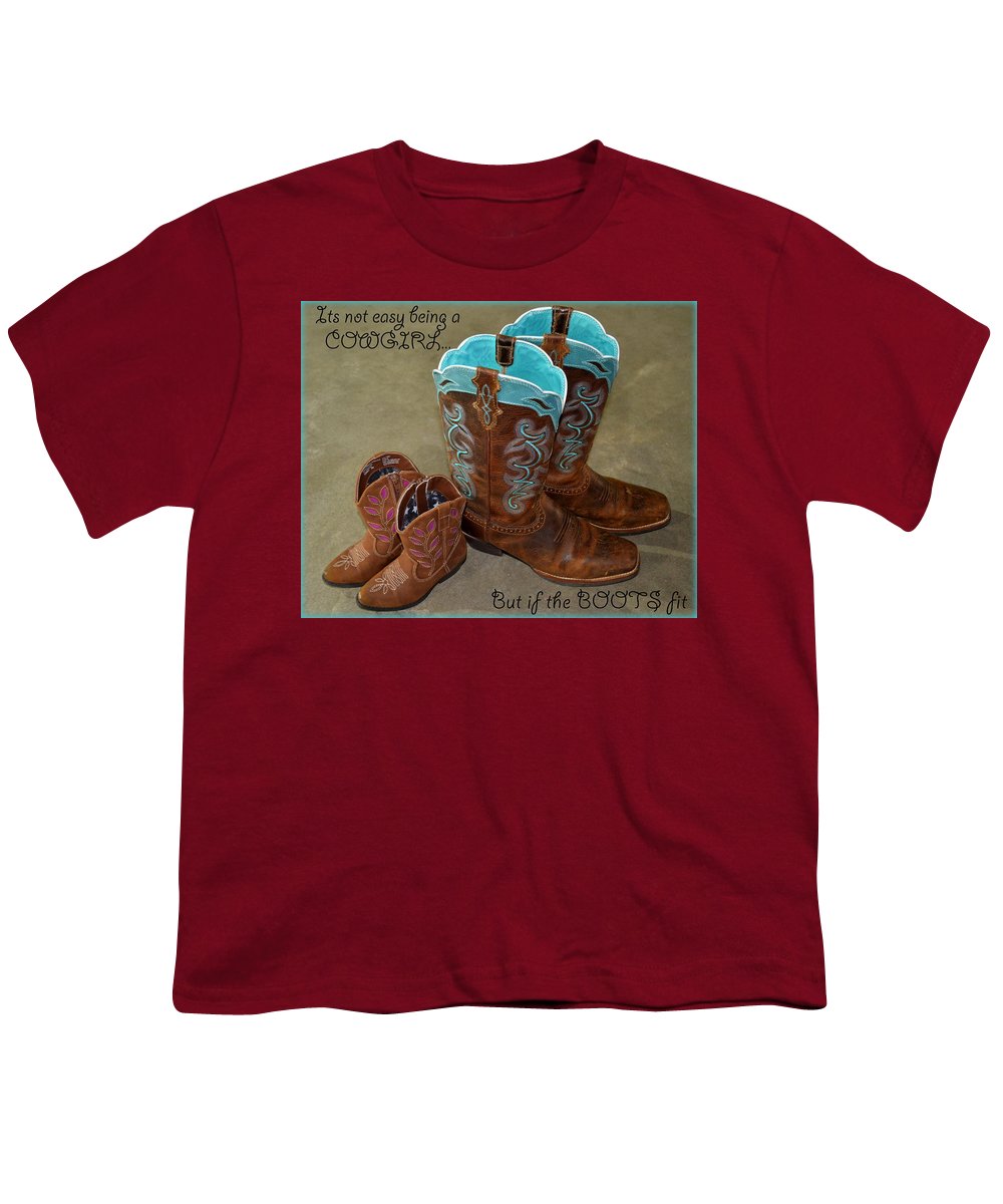 It's Not Easy Being s Cowgirl - Youth T-Shirt