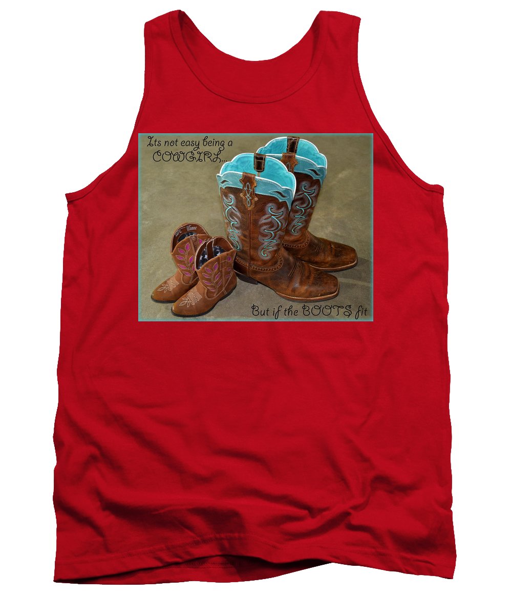 It's Not Easy Being s Cowgirl - Tank Top