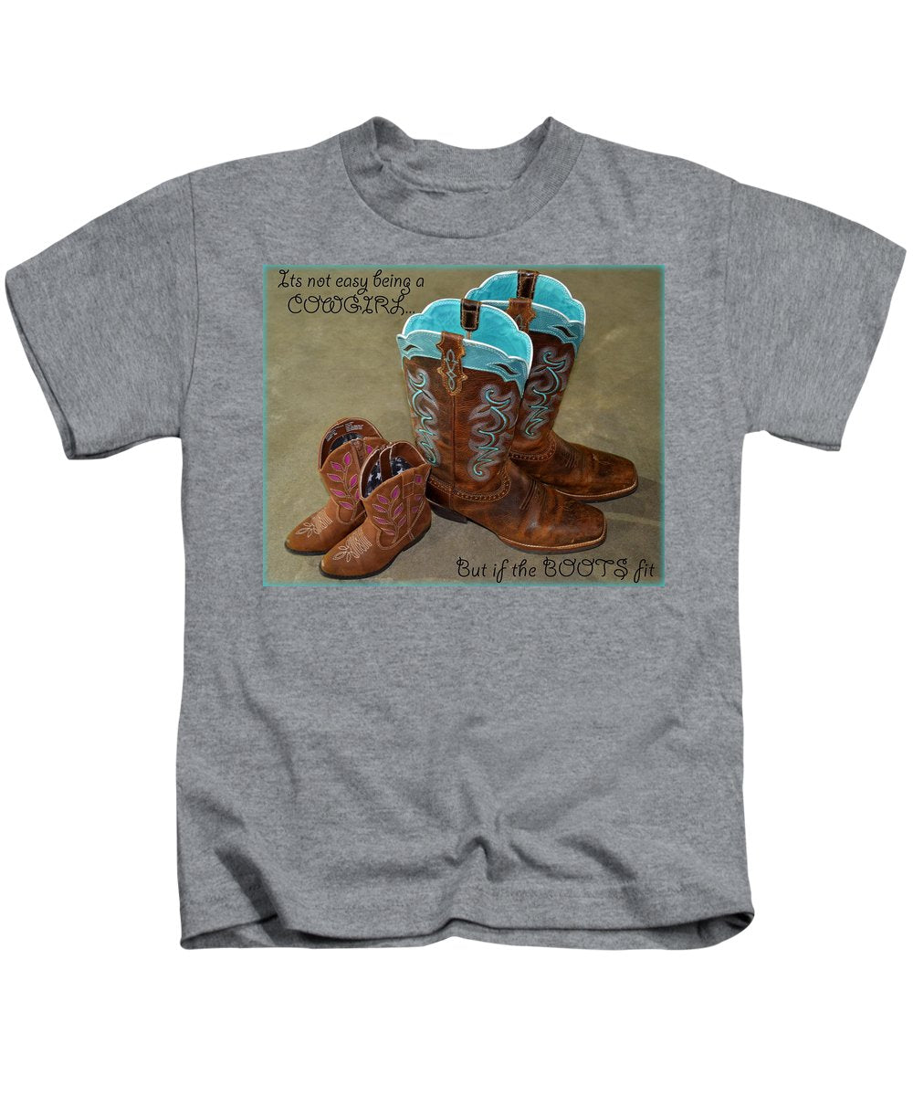 It's Not Easy Being s Cowgirl - Kids T-Shirt