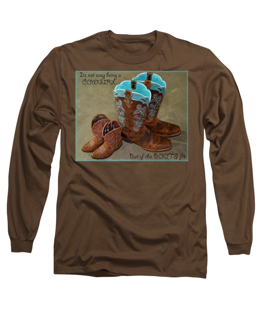 It's Not Easy Being s Cowgirl - Long Sleeve T-Shirt