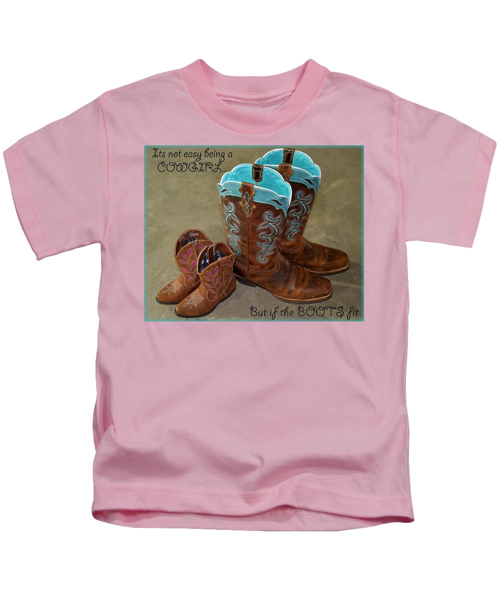 It's Not Easy Being s Cowgirl - Kids T-Shirt