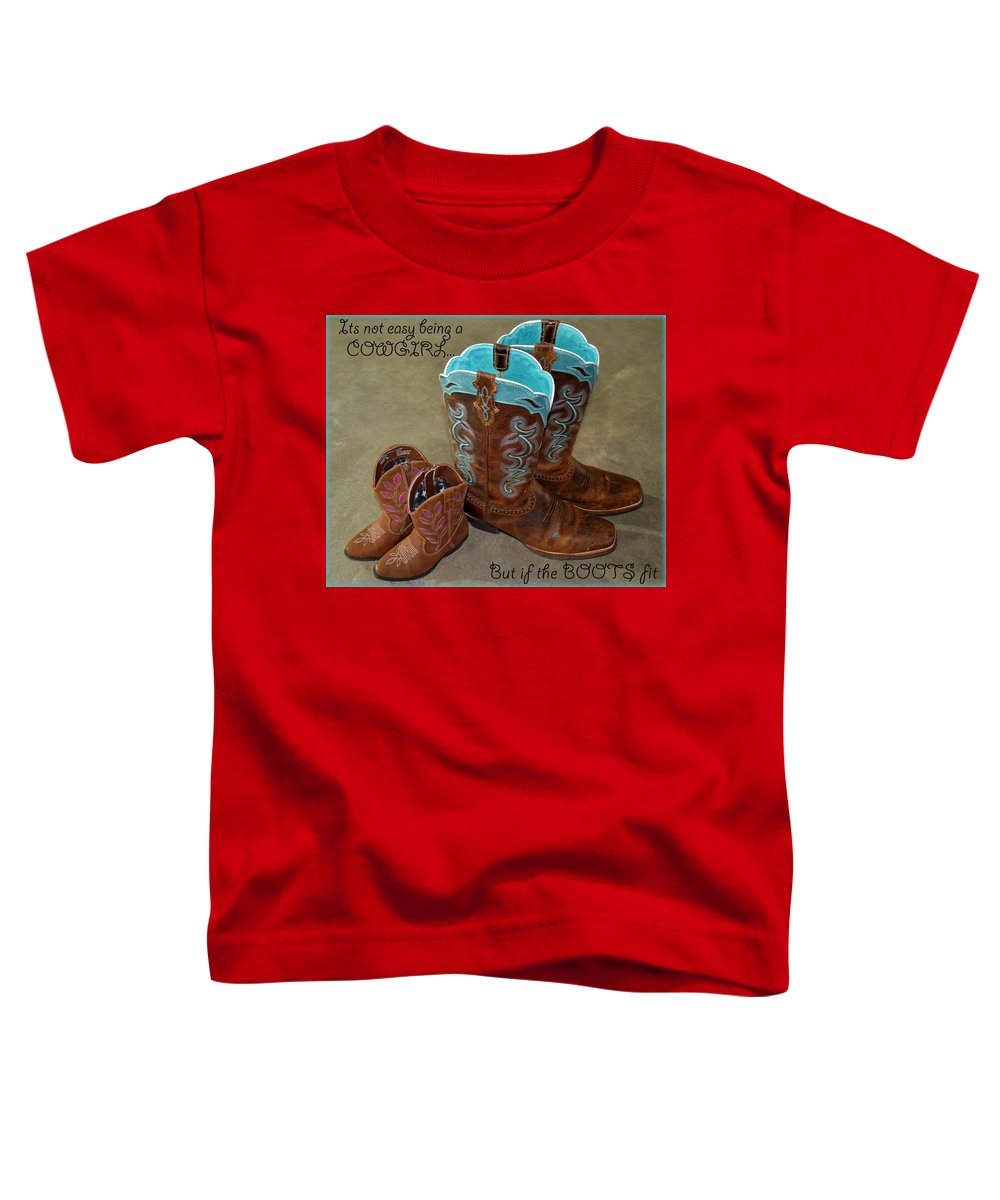It's Not Easy Being s Cowgirl - Toddler T-Shirt