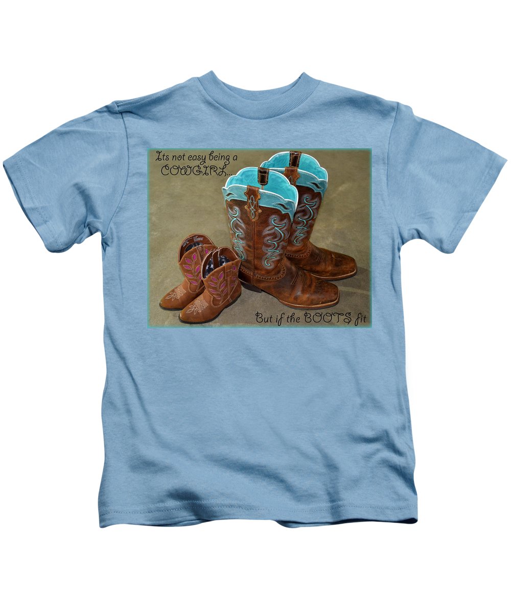 It's Not Easy Being s Cowgirl - Kids T-Shirt