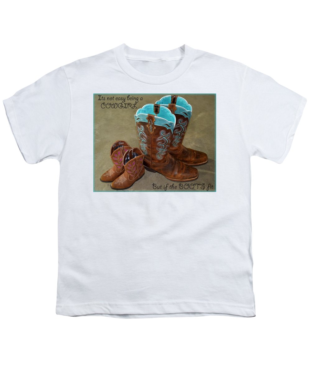 It's Not Easy Being s Cowgirl - Youth T-Shirt